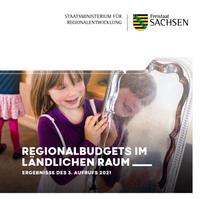 Ansicht der Broschüre "Regionalbudget im ländlichen Raum" 2021